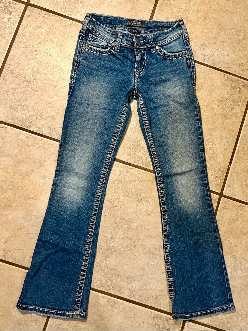 Silver Suki Jeans Sz 26X30